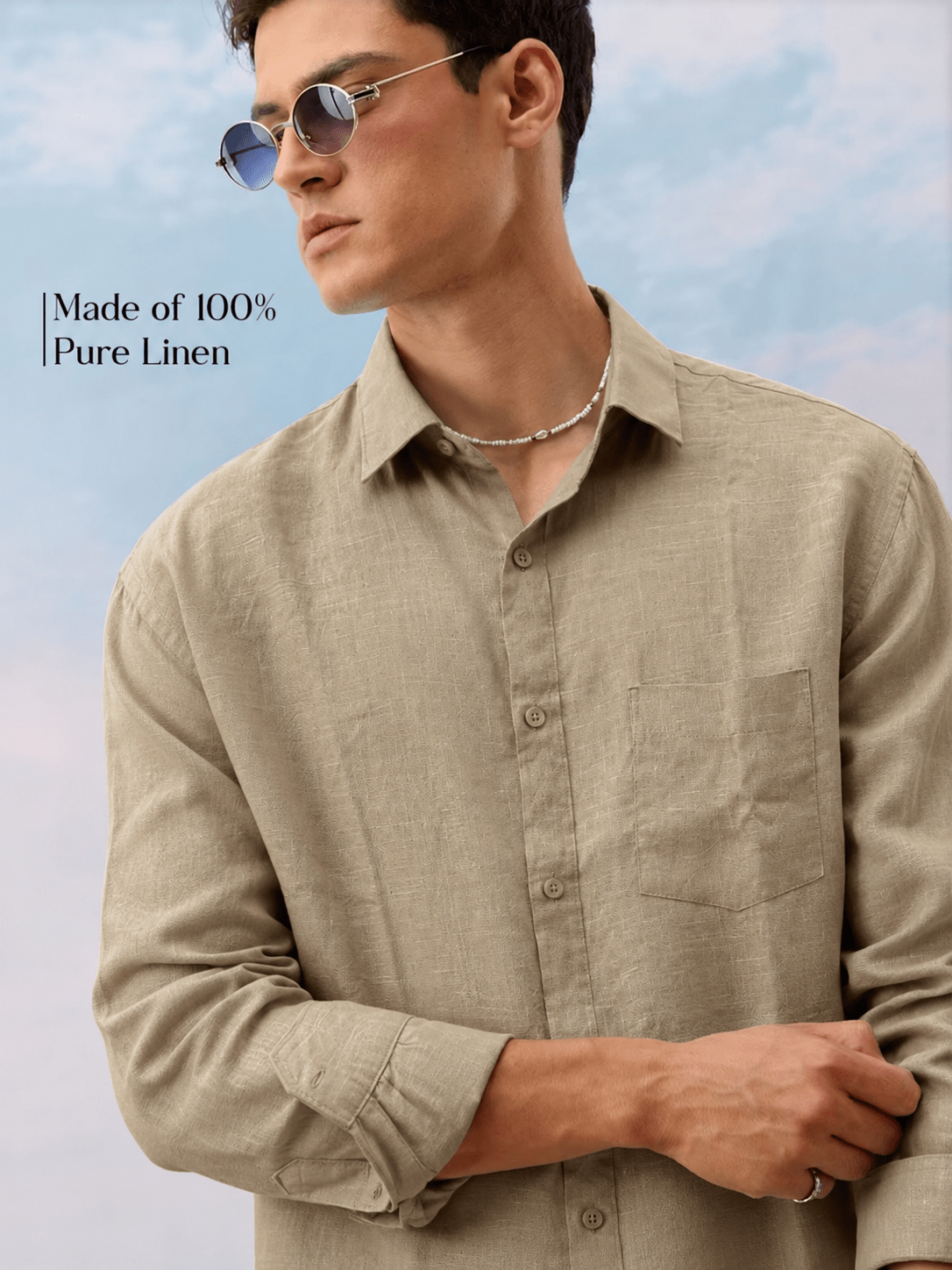 OGFIT Premium Linen Shirt – Olive - ogfit