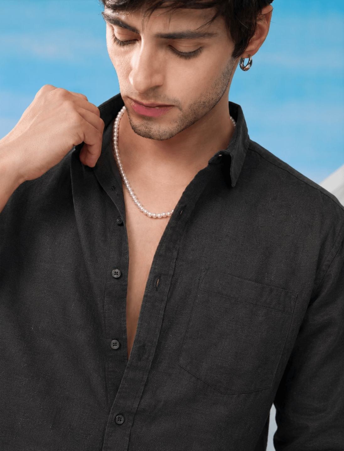 OGFIT Premium Linen Shirt – Black - ogfit