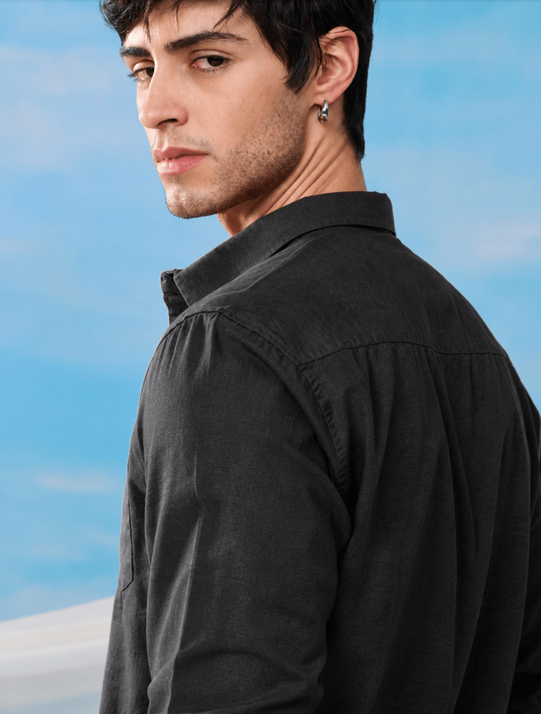 OGFIT Premium Linen Shirt – Black - ogfit