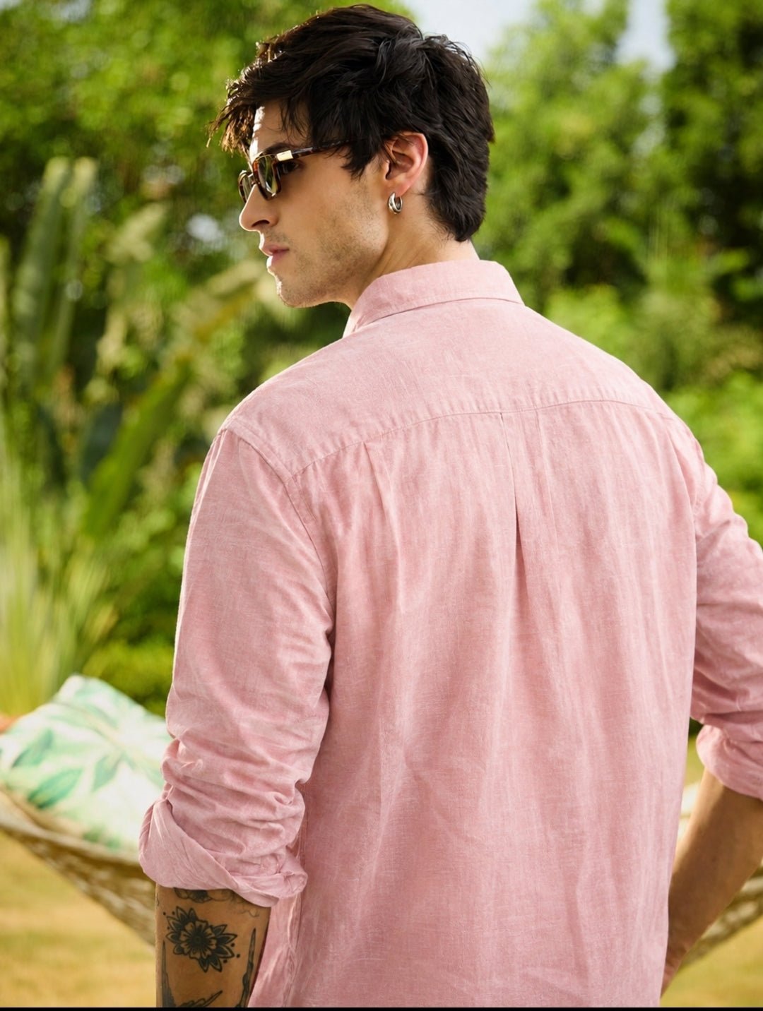 OGFIT Premium Linen Shirt – Pink - ogfit
