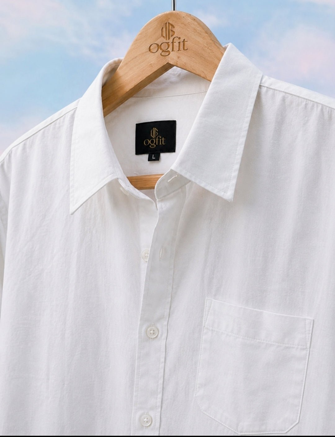 OGFIT Premium Linen Shirt – White - ogfit