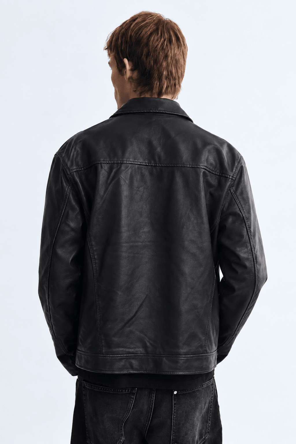 OGfit Premium Black Leather Jacket – Classic Zip-Up - ogfit