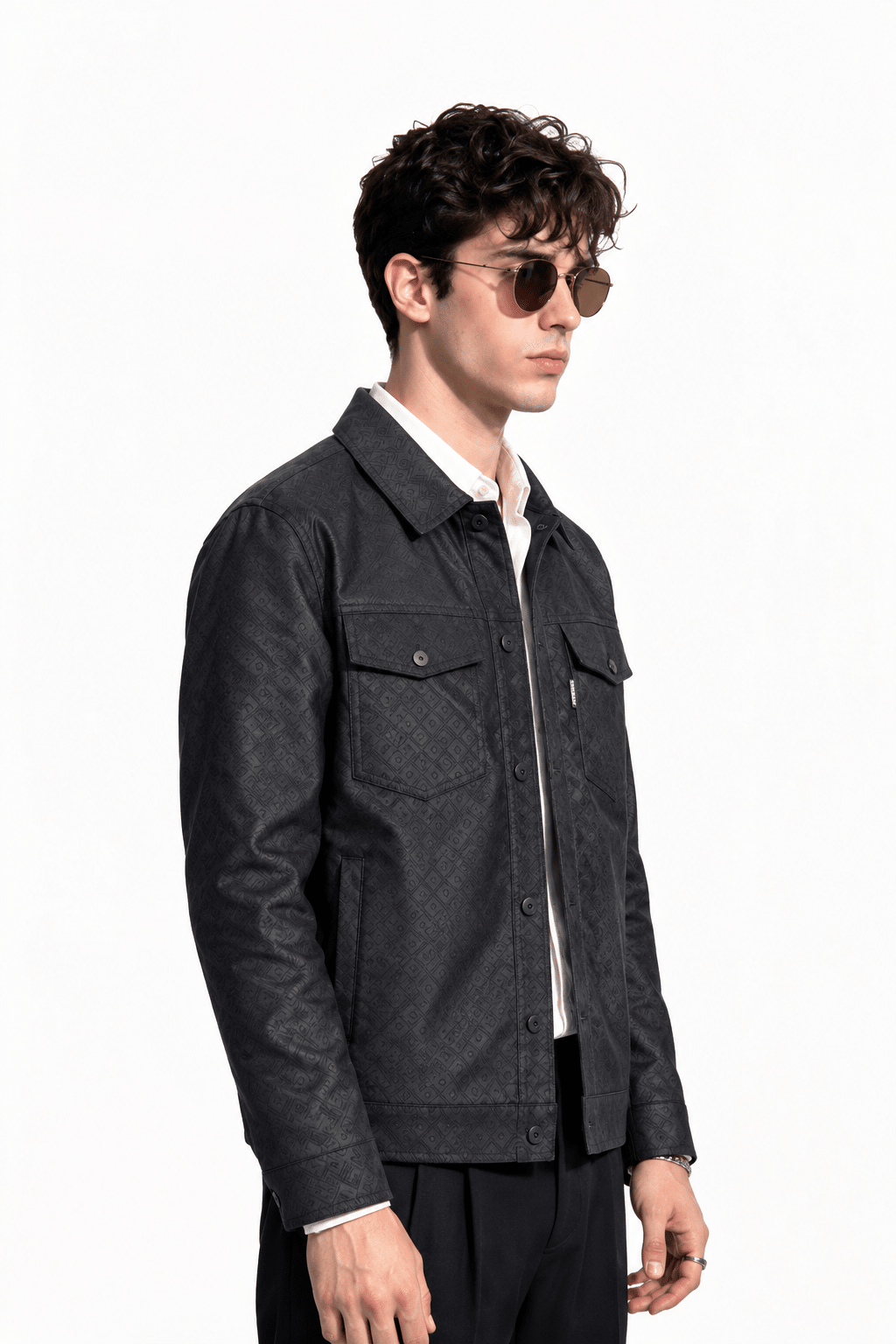 OGfit Black Shaket – Full Sleeve Overshirt Jacket - ogfit